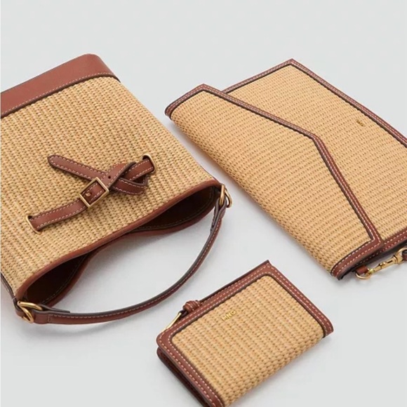 NWT MANGO
Women's Buckle Detail Canvas Bucket Bag - Picture 5 of 6